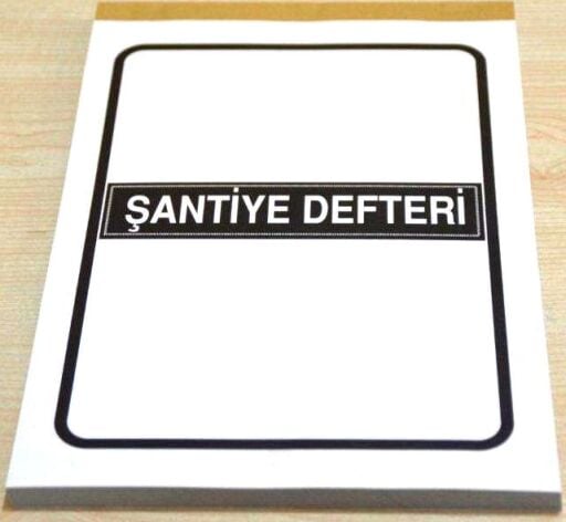 İNŞAAT DEFTERLERİ